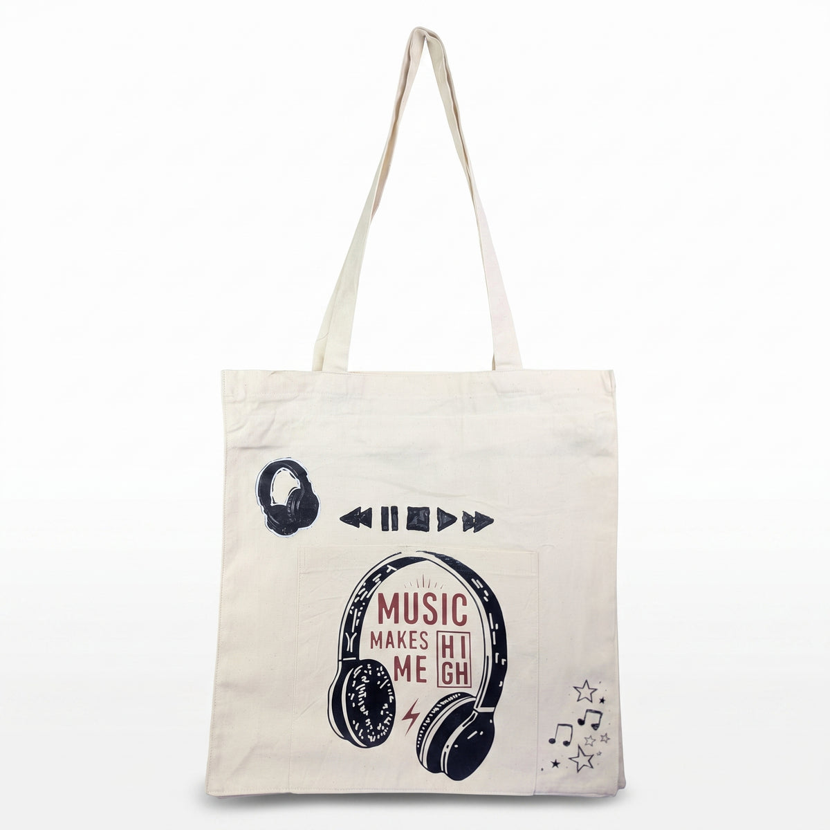 High Notes-Canvas Tote Bag