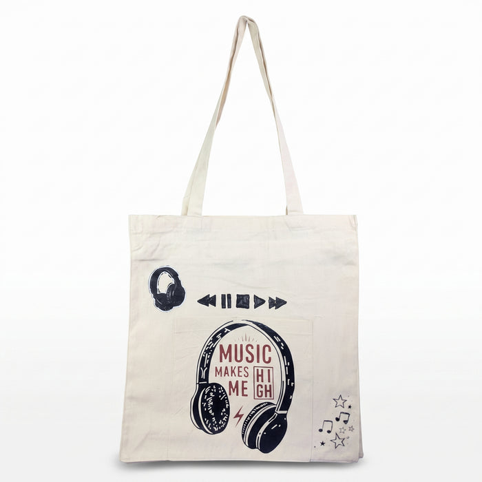 High Notes-Canvas Tote Bag