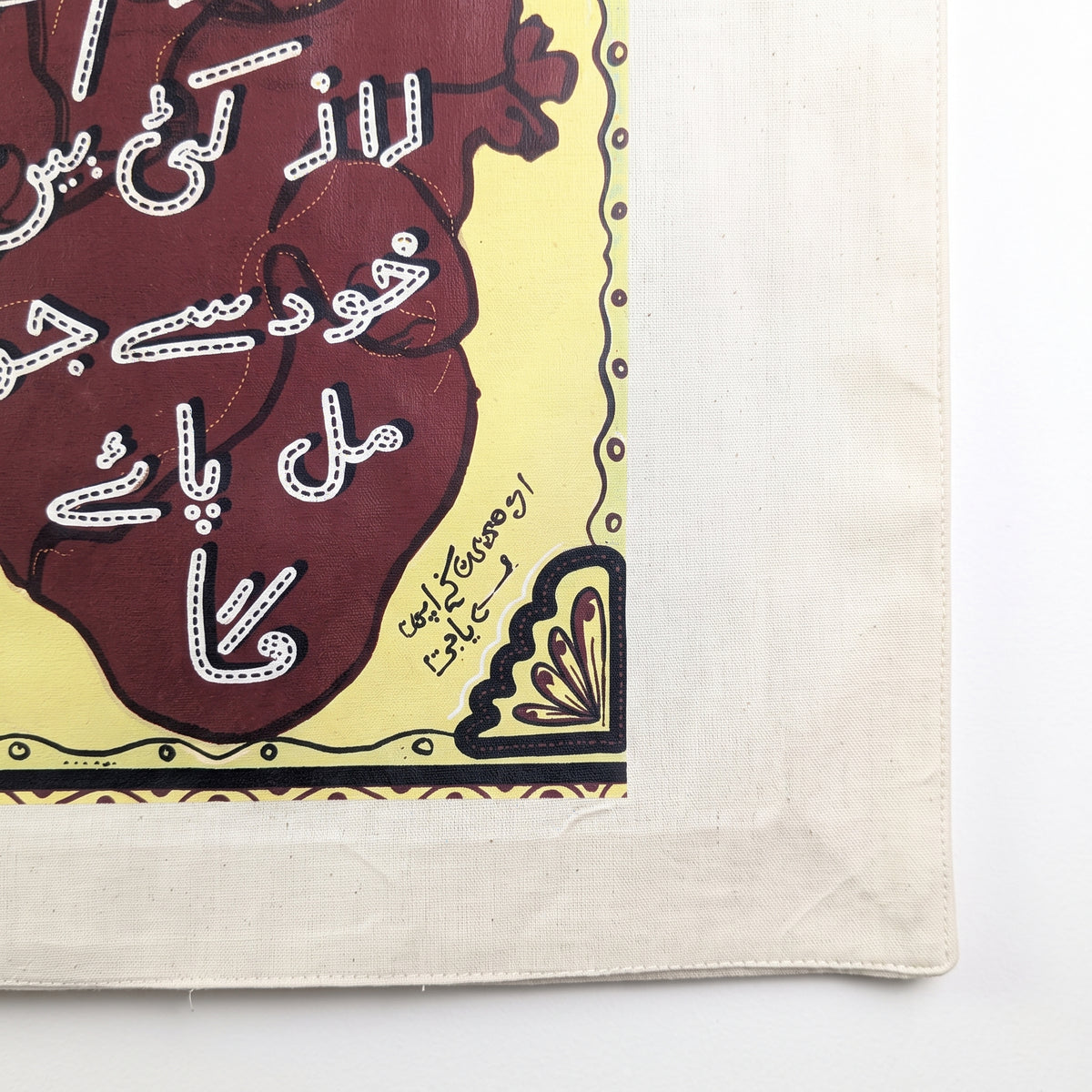 Raaz-e-Dil-Canvas Tote Bag