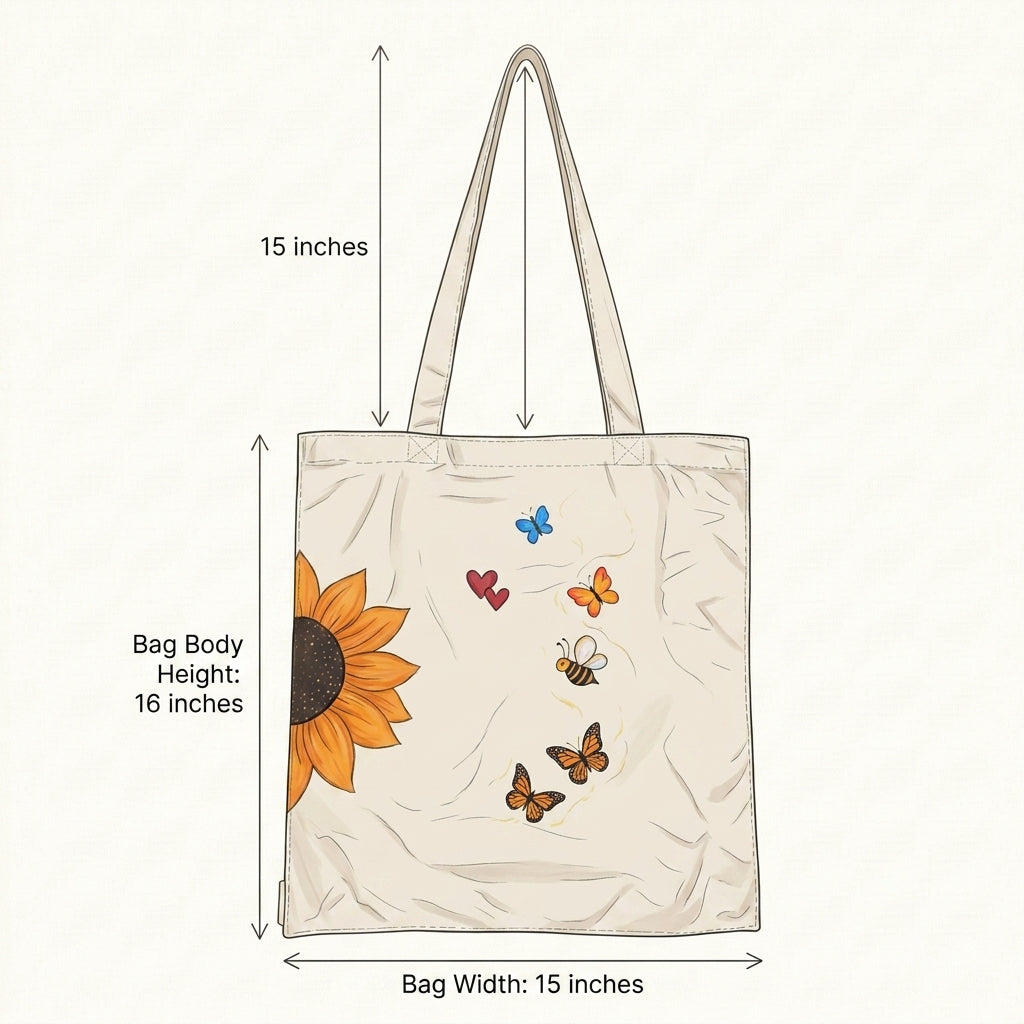 Sunlit Dance-Canvas Tote Bag