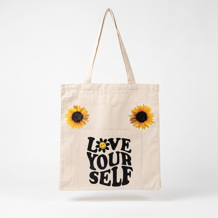 Love Yourself-Canvas Tote Bag