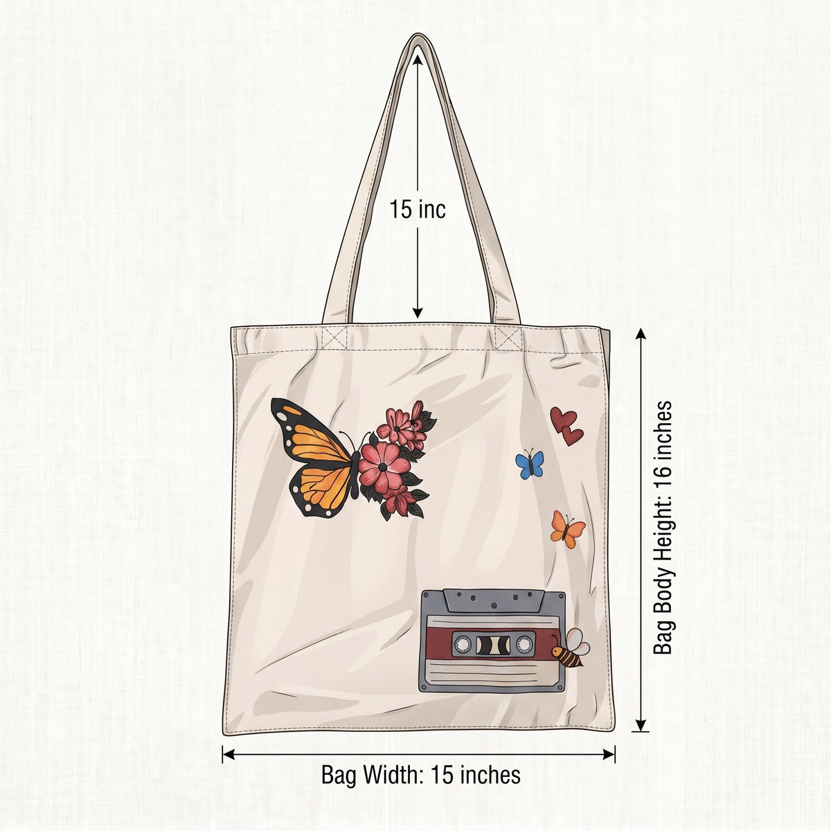 Analog Dream-Canvas Tote Bag