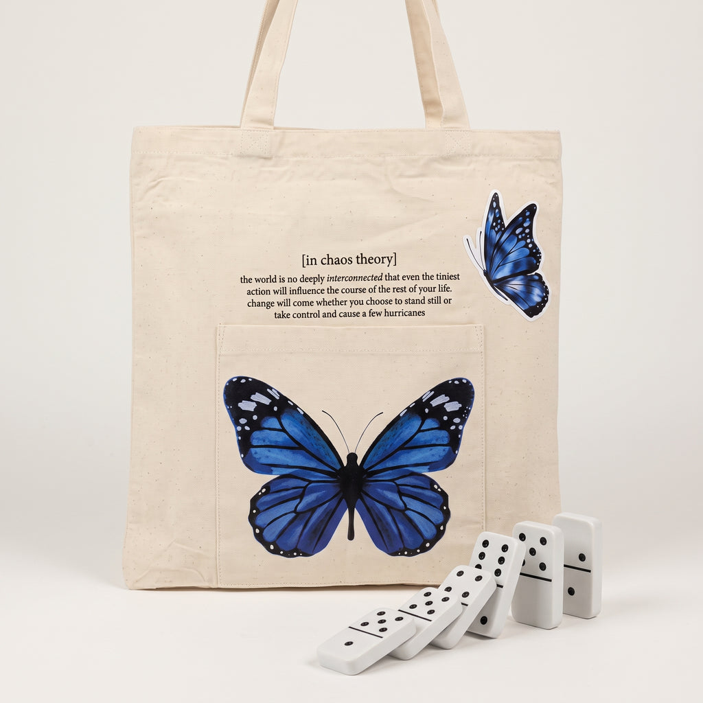 Butterfly Effect-Canvas Tote Bag
