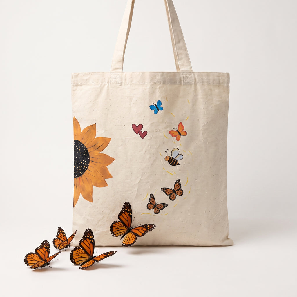 Sunlit Dance-Canvas Tote Bag