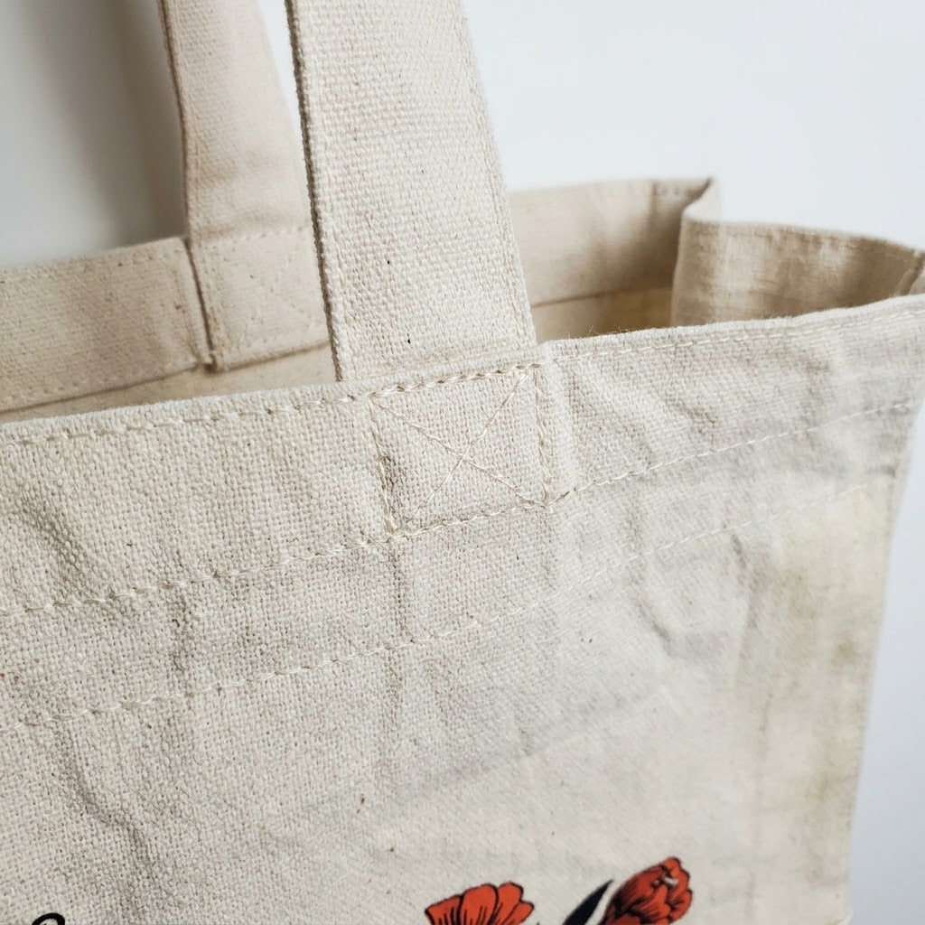 Monarch's Bloom-Canvas Tote Bag